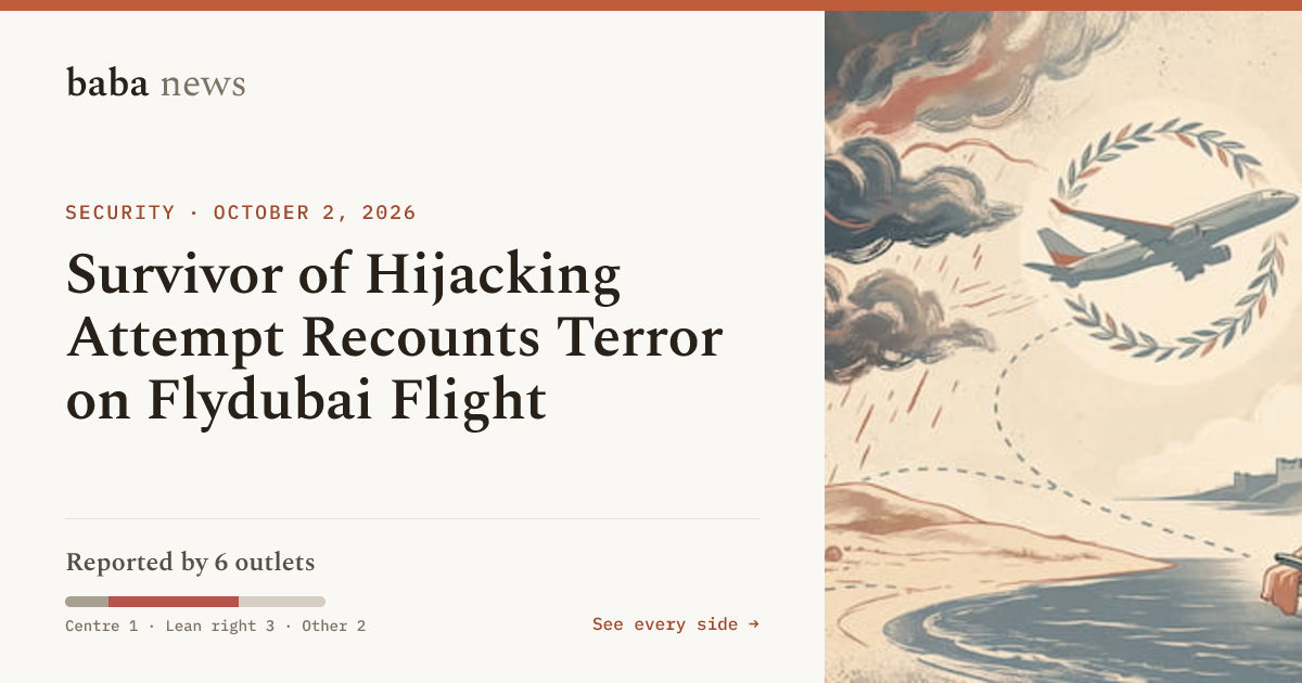 Survivor of Hijacking Attempt Recounts Terror on Flydubai Flight · baba ...