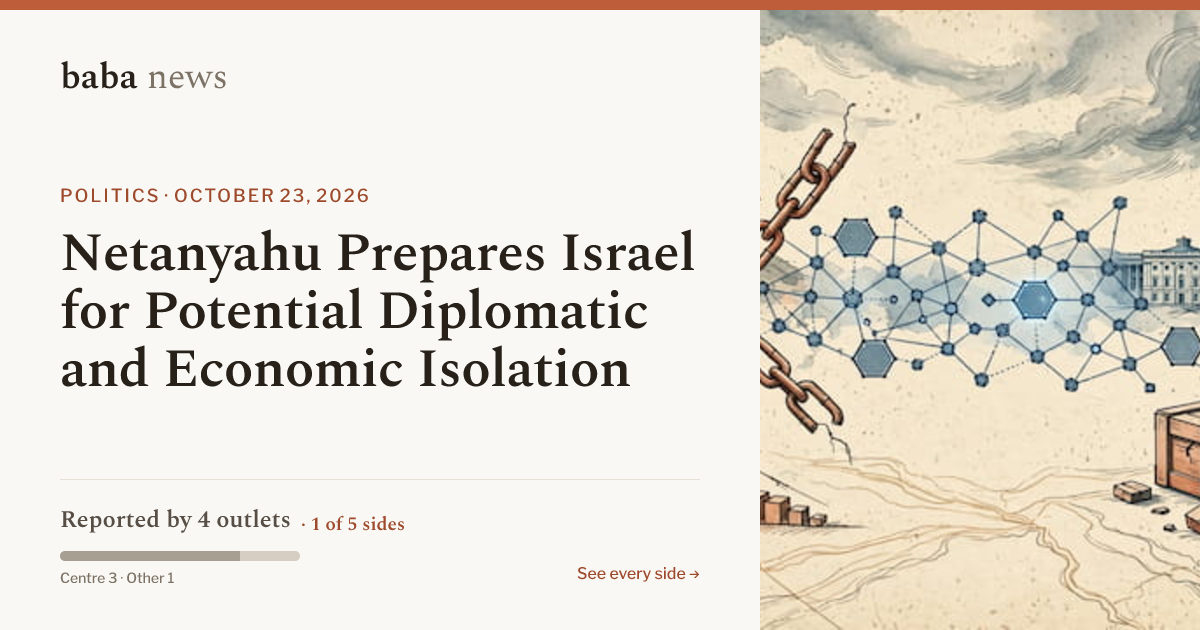 Netanyahu Prepares Israel for Potential Diplomatic and Economic ...