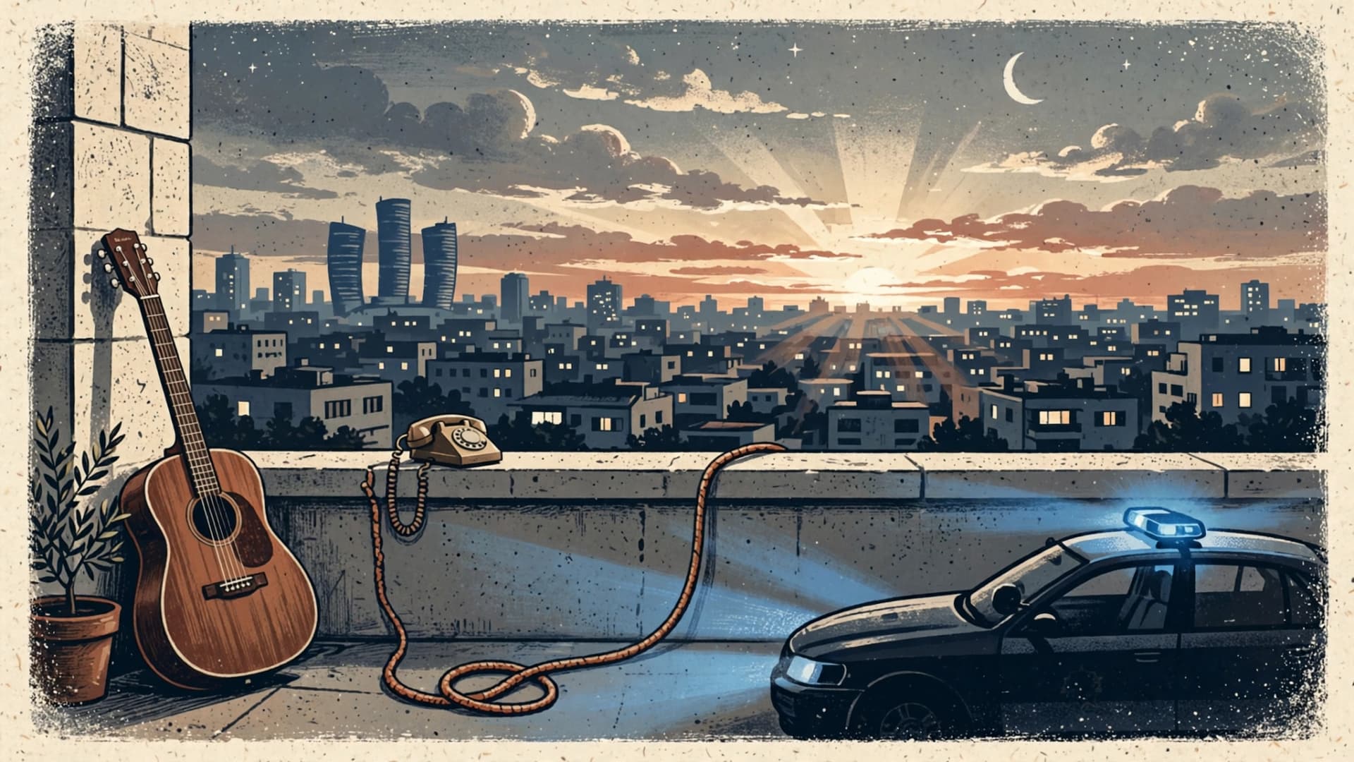 Singer Yehuda Poliker Talks Down Suicidal Youth in Tel Aviv