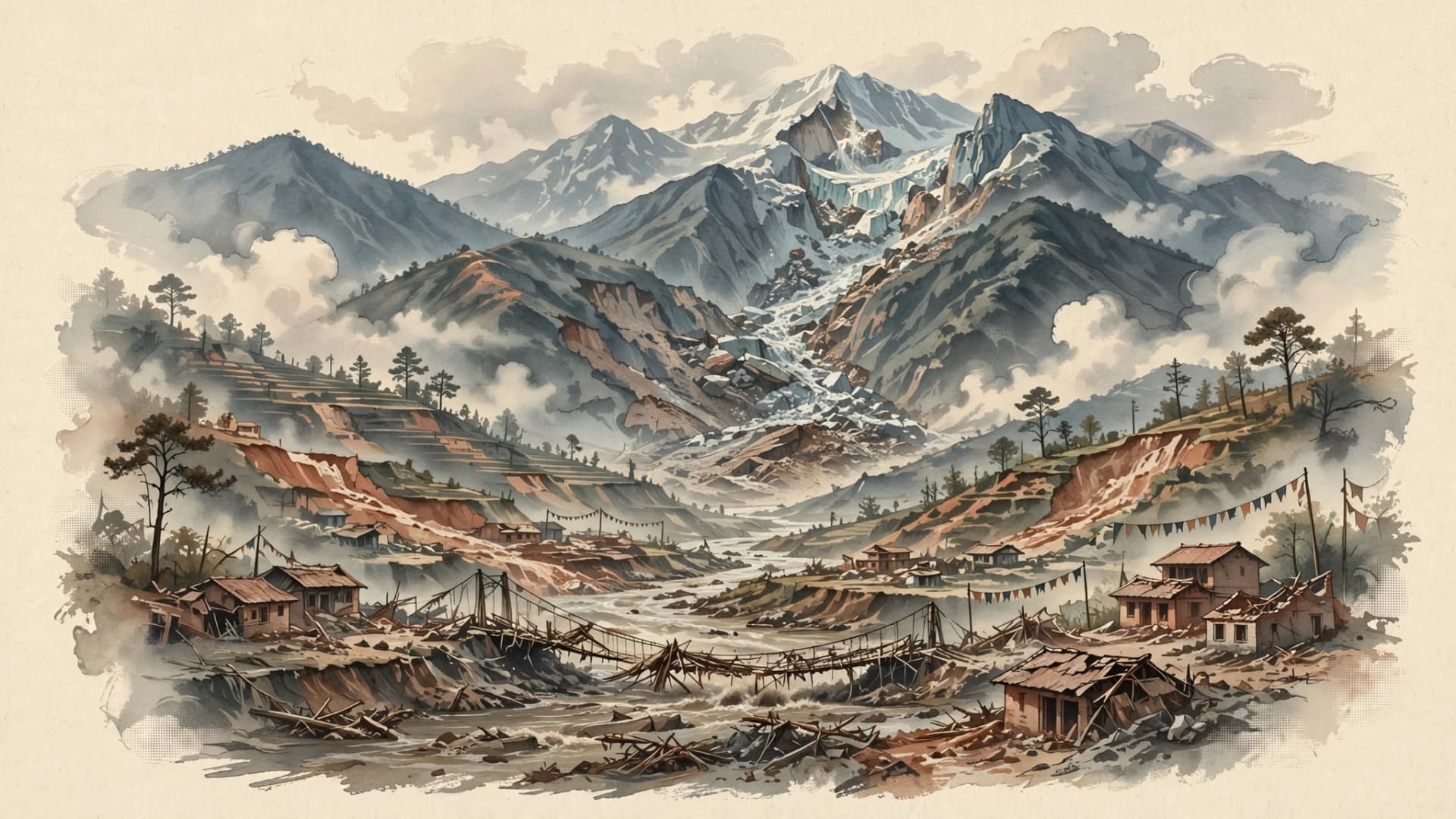 Nepal Flood and Landslide Death Toll Passes 1,250; Thousands Missing