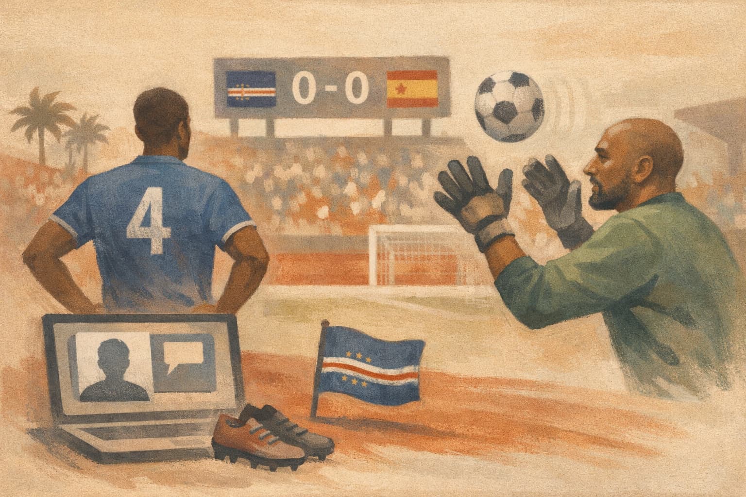 Cape Verde’s World Cup fairytale, built on LinkedIn scouting and a 40-year-old star keeper