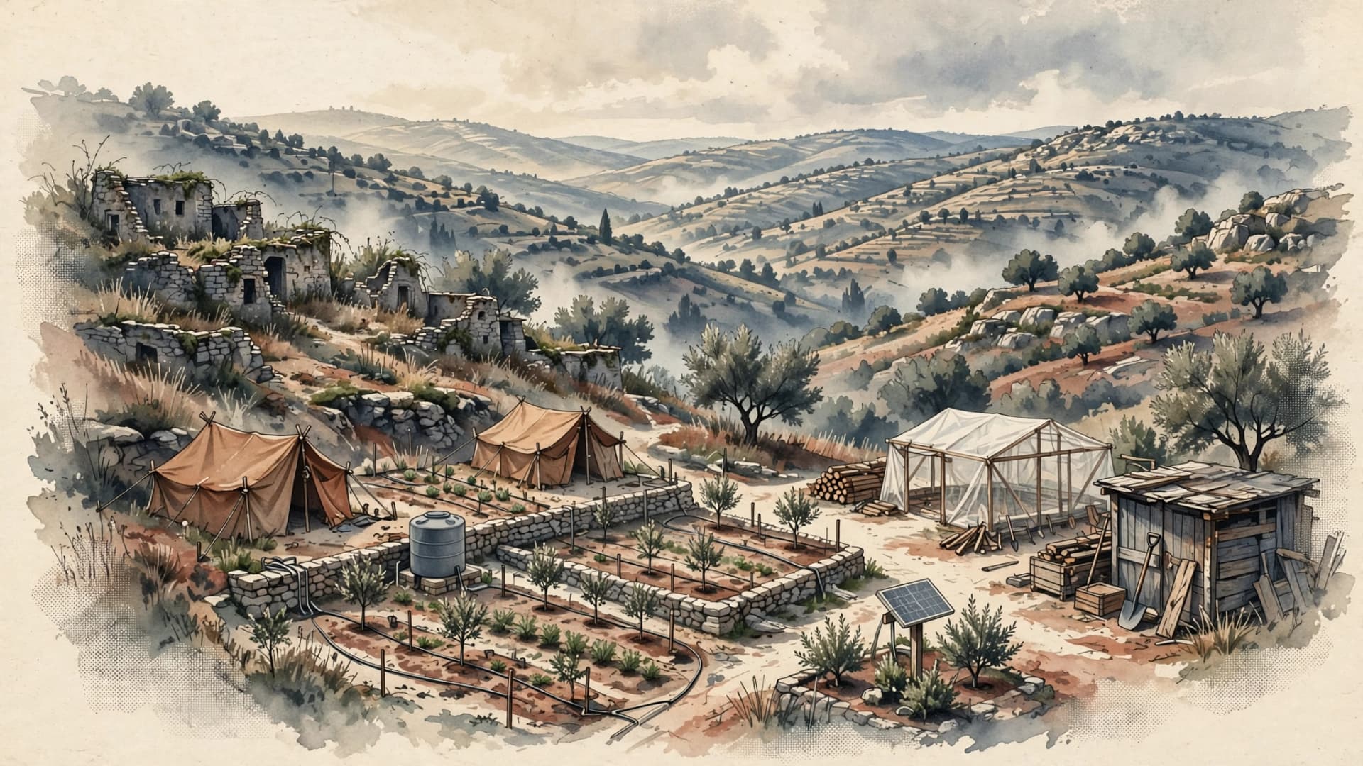 Families Return to Migron Area, Establish New Outpost