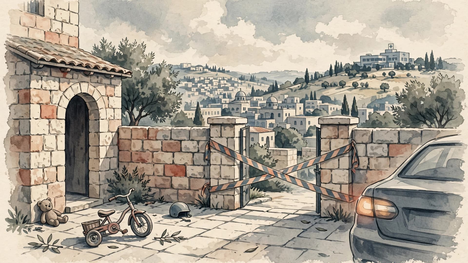 Four-Year-Old Critically Injured After Being Hit by Car in Jerusalem