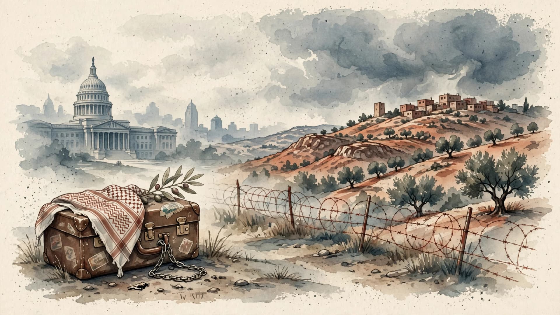 Deportation-Bound Palestinian Fears Settler Violence in West Bank