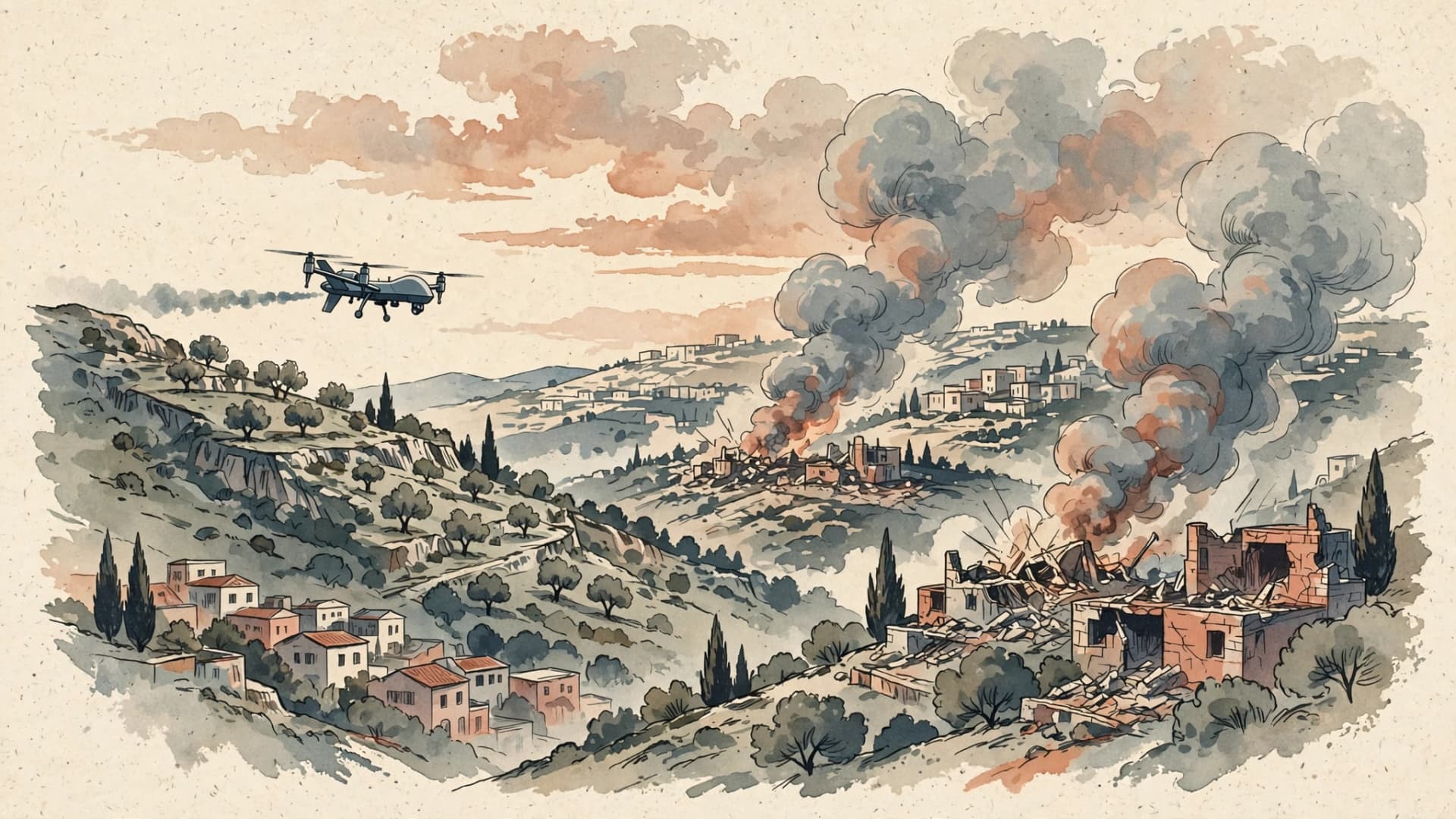 IDF Strikes Lebanon After Hezbollah Drone Attack, Killing Three