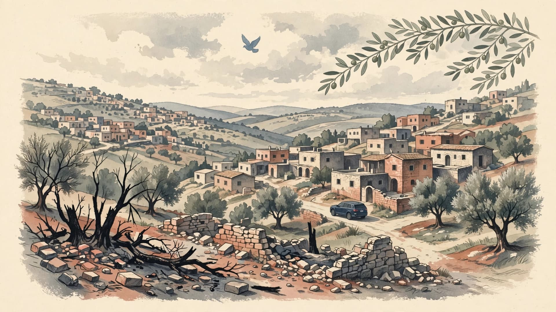 US Ambassador Visits Palestinian Village, Condemns Settler Violence
