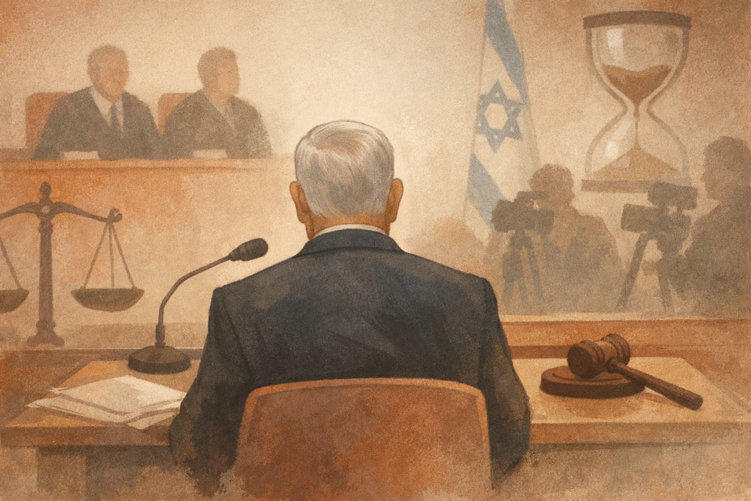 Netanyahu Begins Final Stage of Testimony in His Corruption Trial