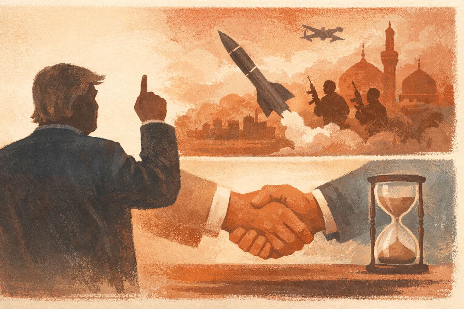 Trump’s Iran war promises fall short in ceasefire framework