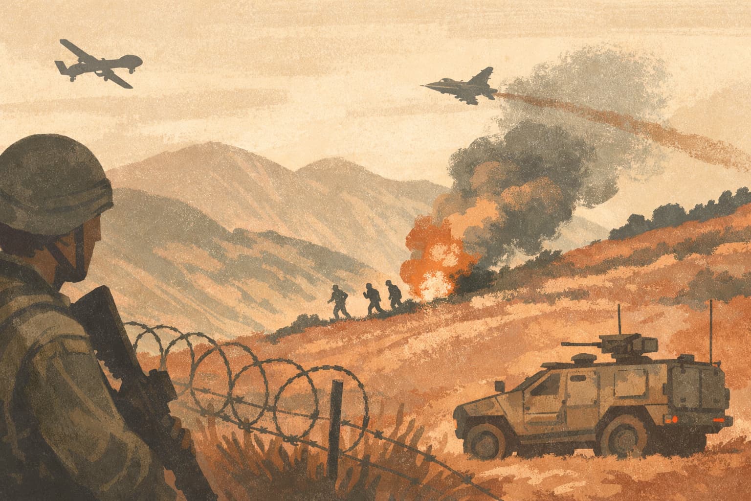 IDF Strikes Suspects in South Lebanon After Repeated Threats Near Ali Tahar Ridge