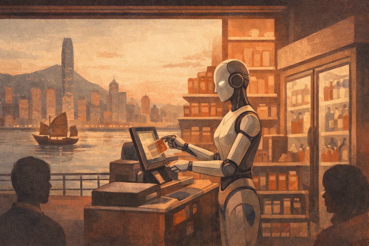 Hong Kong opens a robot-run convenience store with no human staff