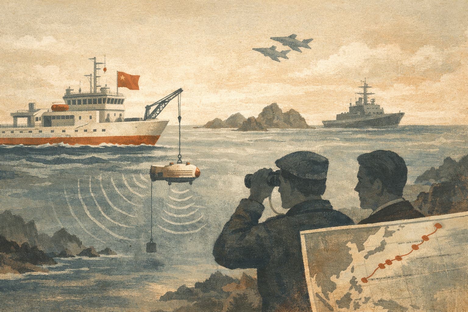 China Extends Maritime Pressure Deep Into the Pacific, Raising Western Alarm