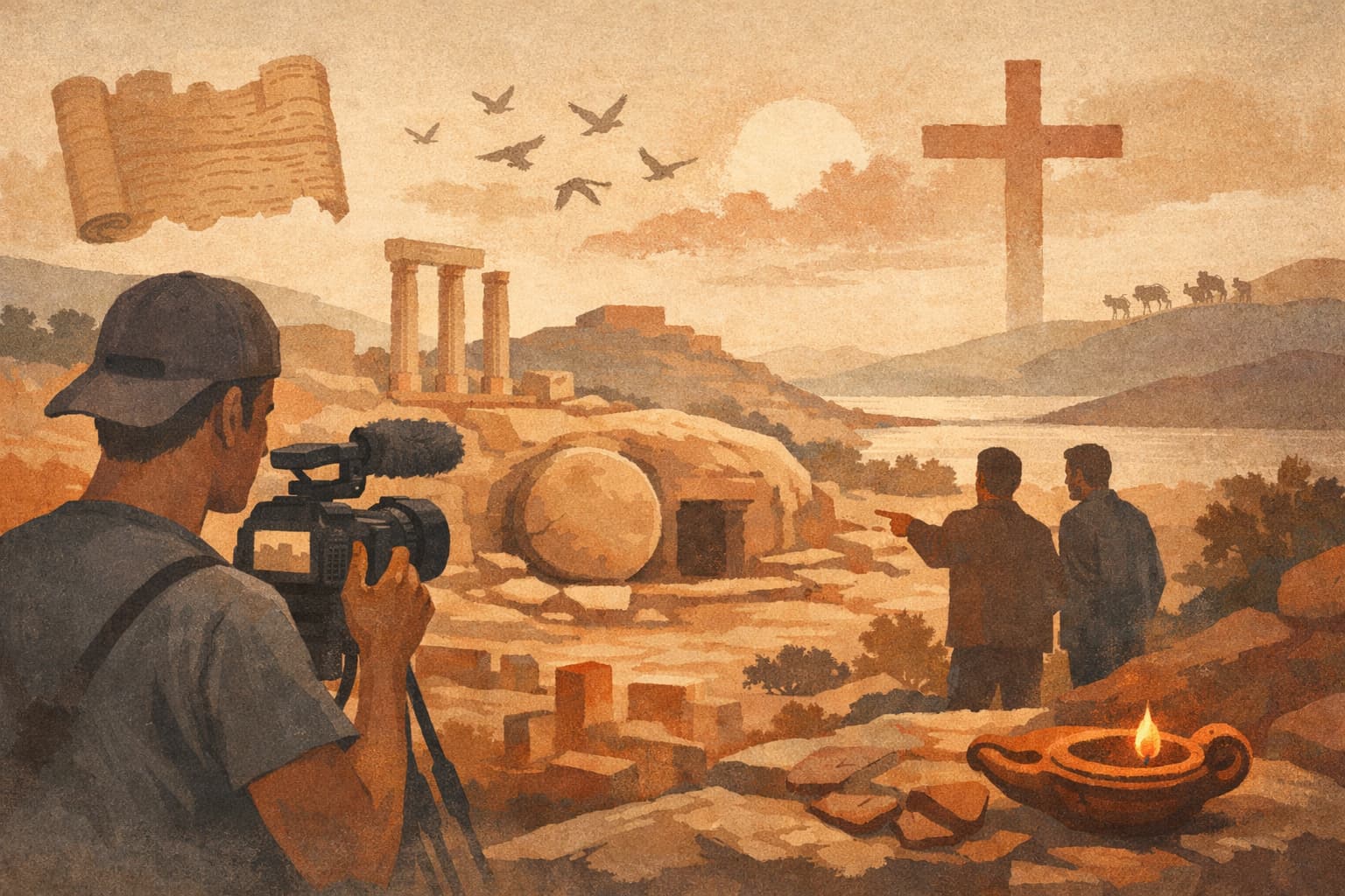 Israeli Creator Turns Biblical Mysteries Into Popular Field Videos