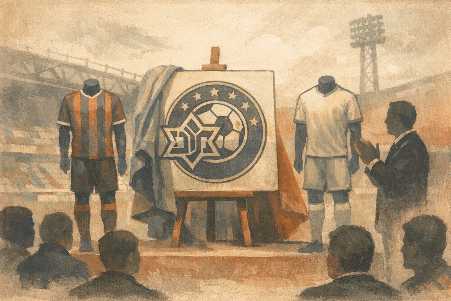 Maccabi Tel Aviv unveils new crest and kits for 120th anniversary season