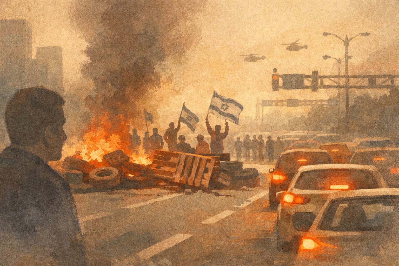 Amir Segal Says Street Blockades Were Normalized by the Kaplan Protests