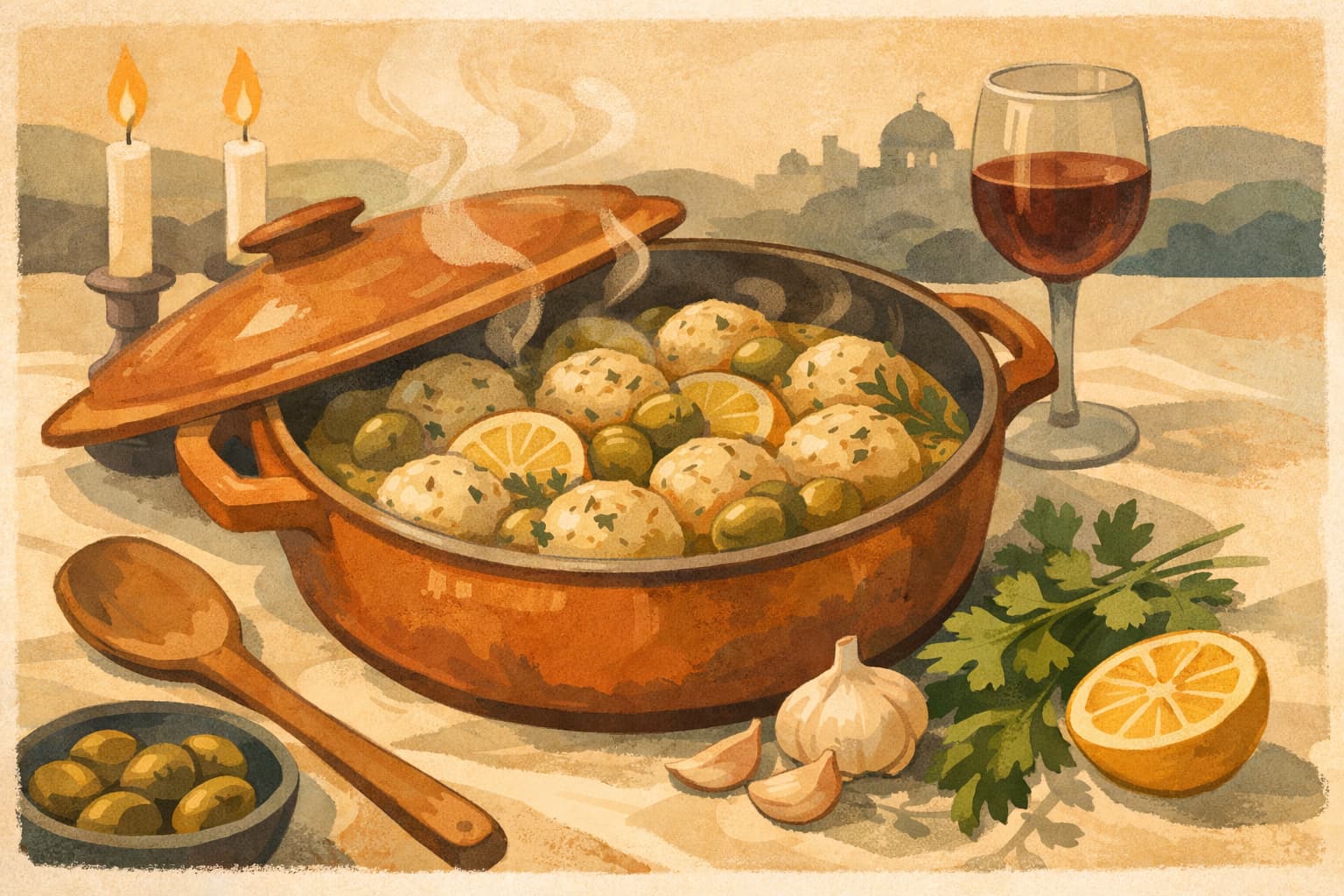 Lemon and Olive Fish Meatballs for a Fresh Shabbat Meal