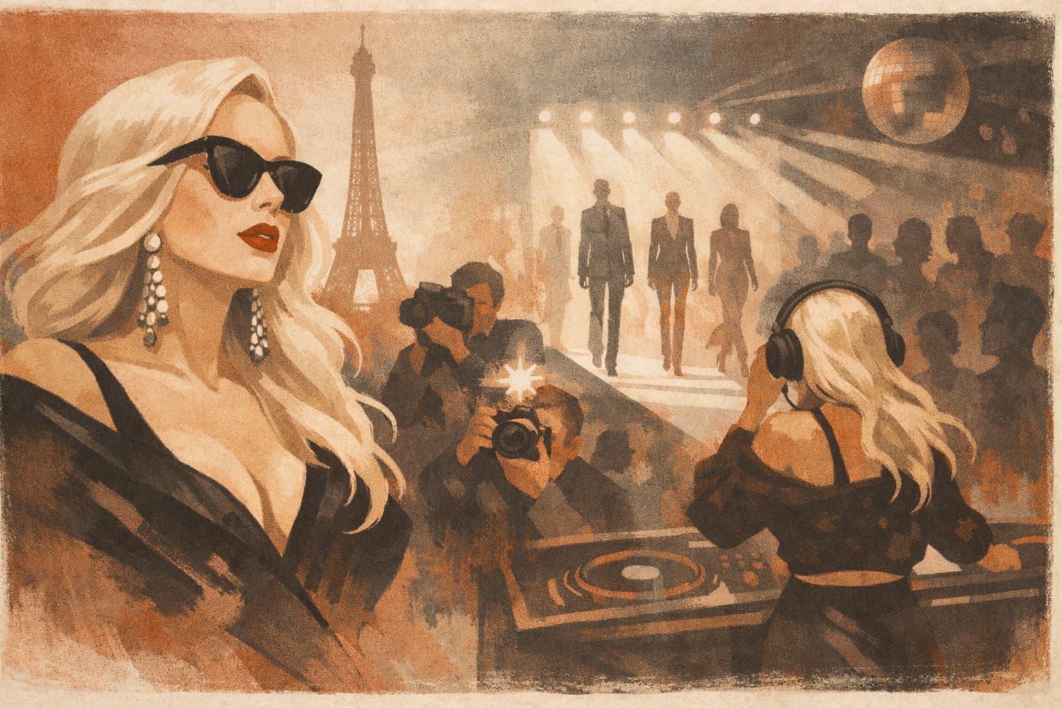 Madonna turns heads in Paris Fashion Week looks