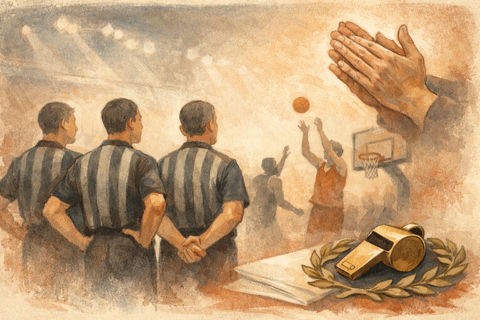 Basketball league praises referees, rejects claims of ulterior motives