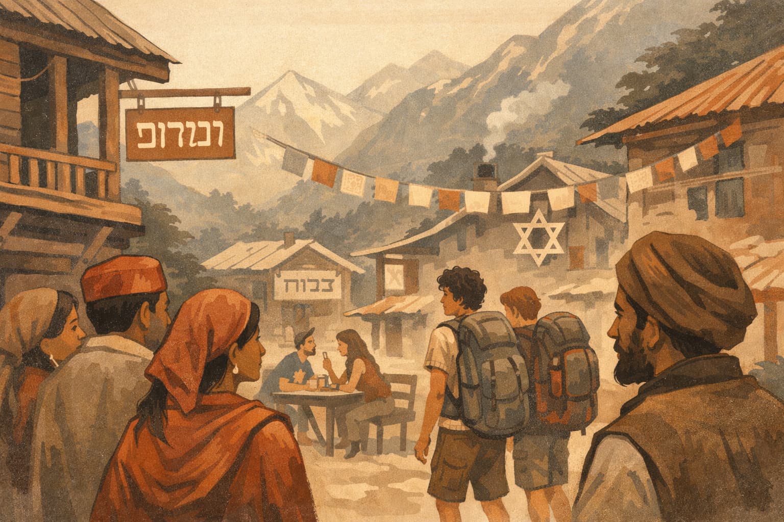 Indian Himalayan Villages Push Back as Israeli Backpacker Presence Grows