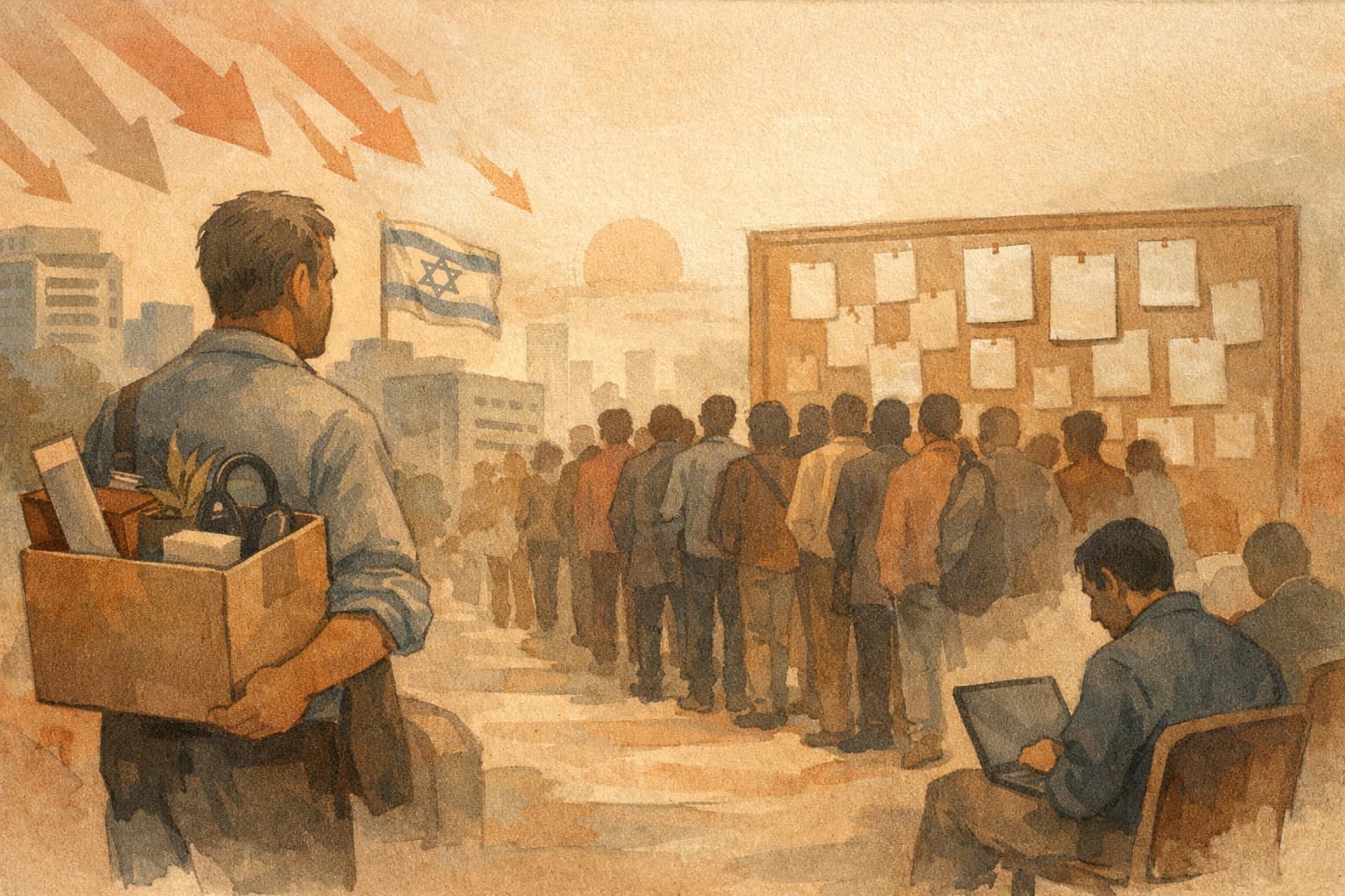 Israeli tech layoffs hit 10,000 as experienced workers flood a brutal job market