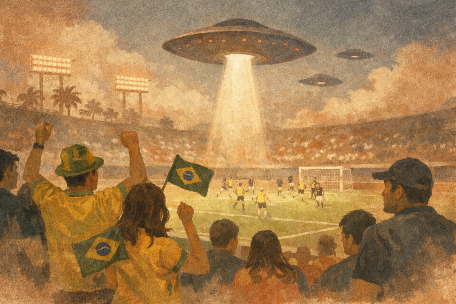 Brazilian World Cup fans caught up in viral alien-abduction prophecy