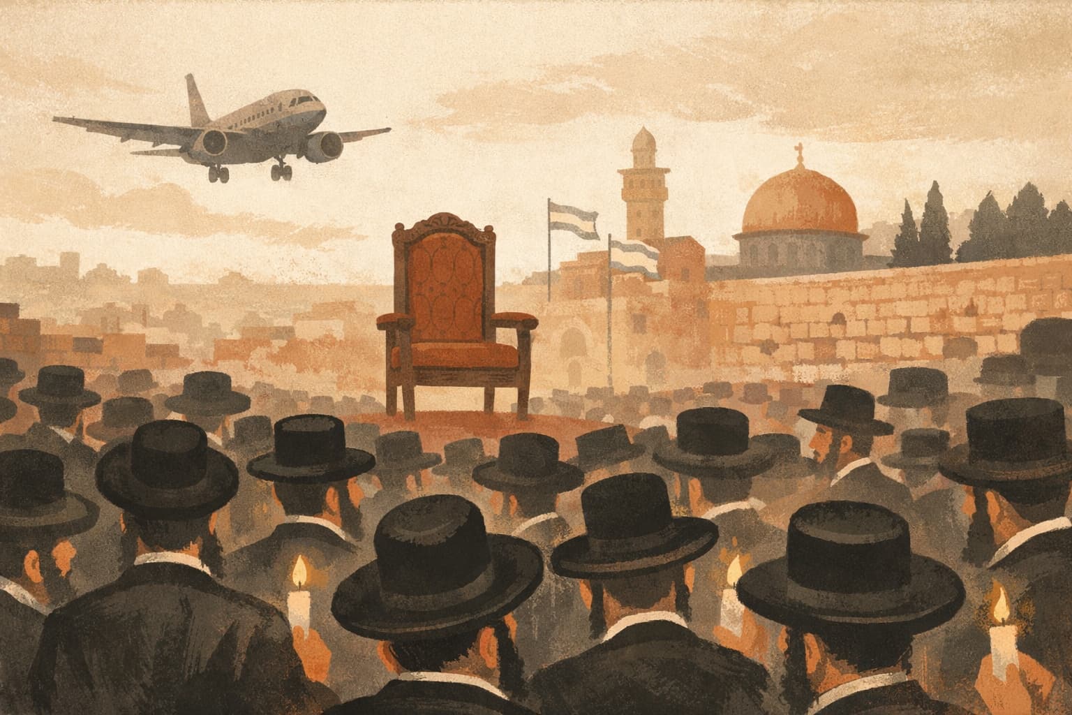 Thousands of Followers Prepare for Rabbi of Toldos Yehuda Stutchin’s Annual Israel Visit