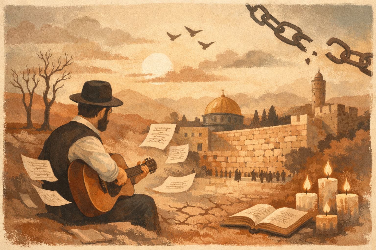 Leiby Deitsch releases a new prayer song for the Three Weeks