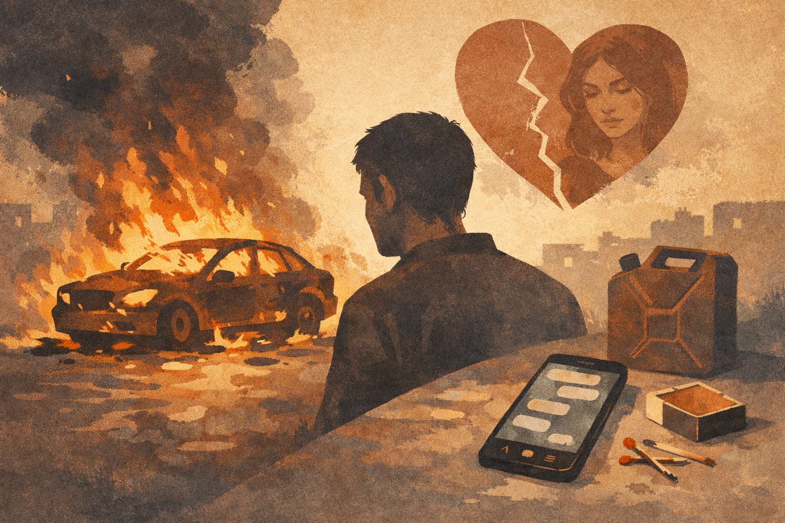 Afula Car Arson Probe Alleges Revenge Plot Involving Ex-Partner