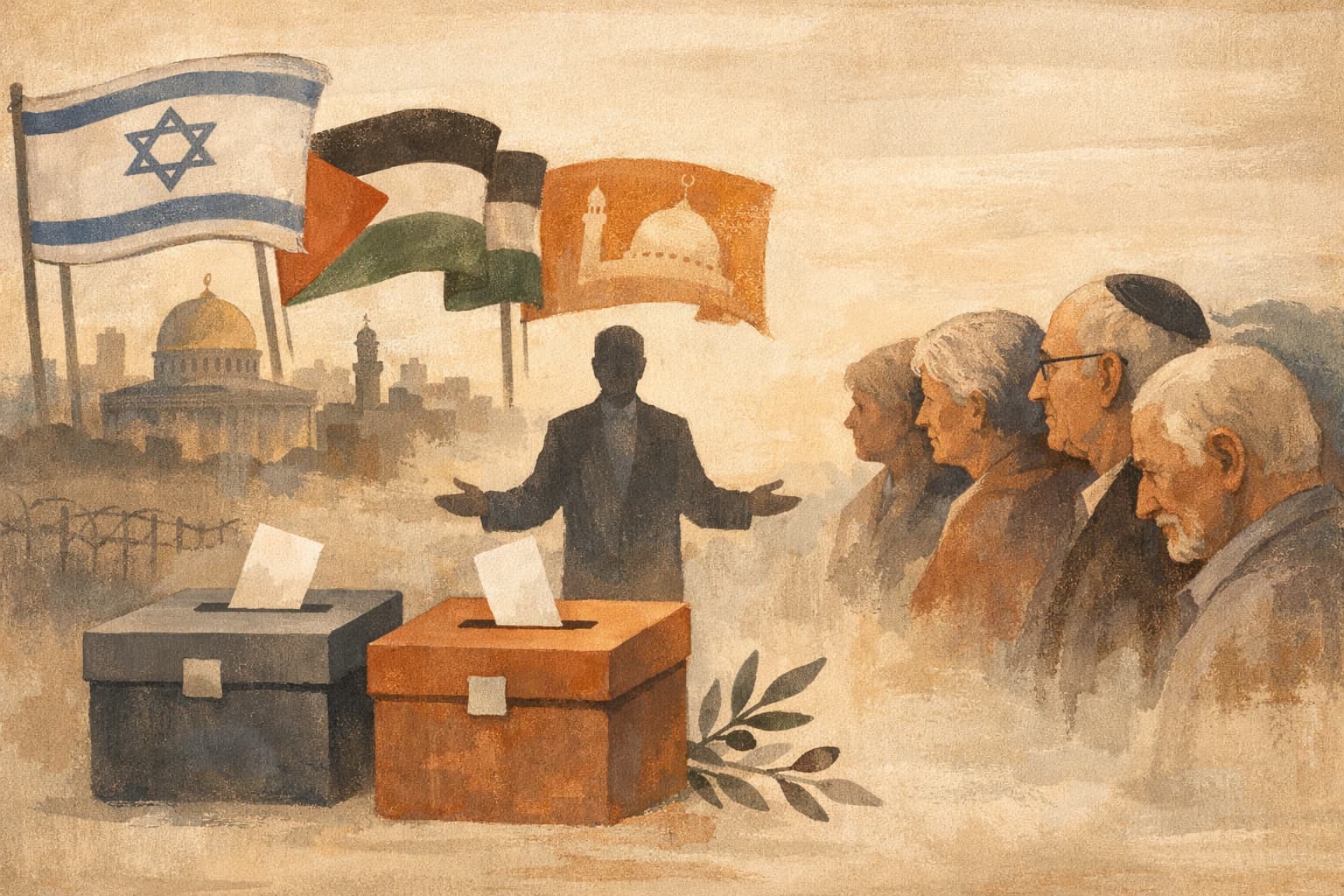 Poll Finds Ganzknot Backers Favor Arab Parties in Government