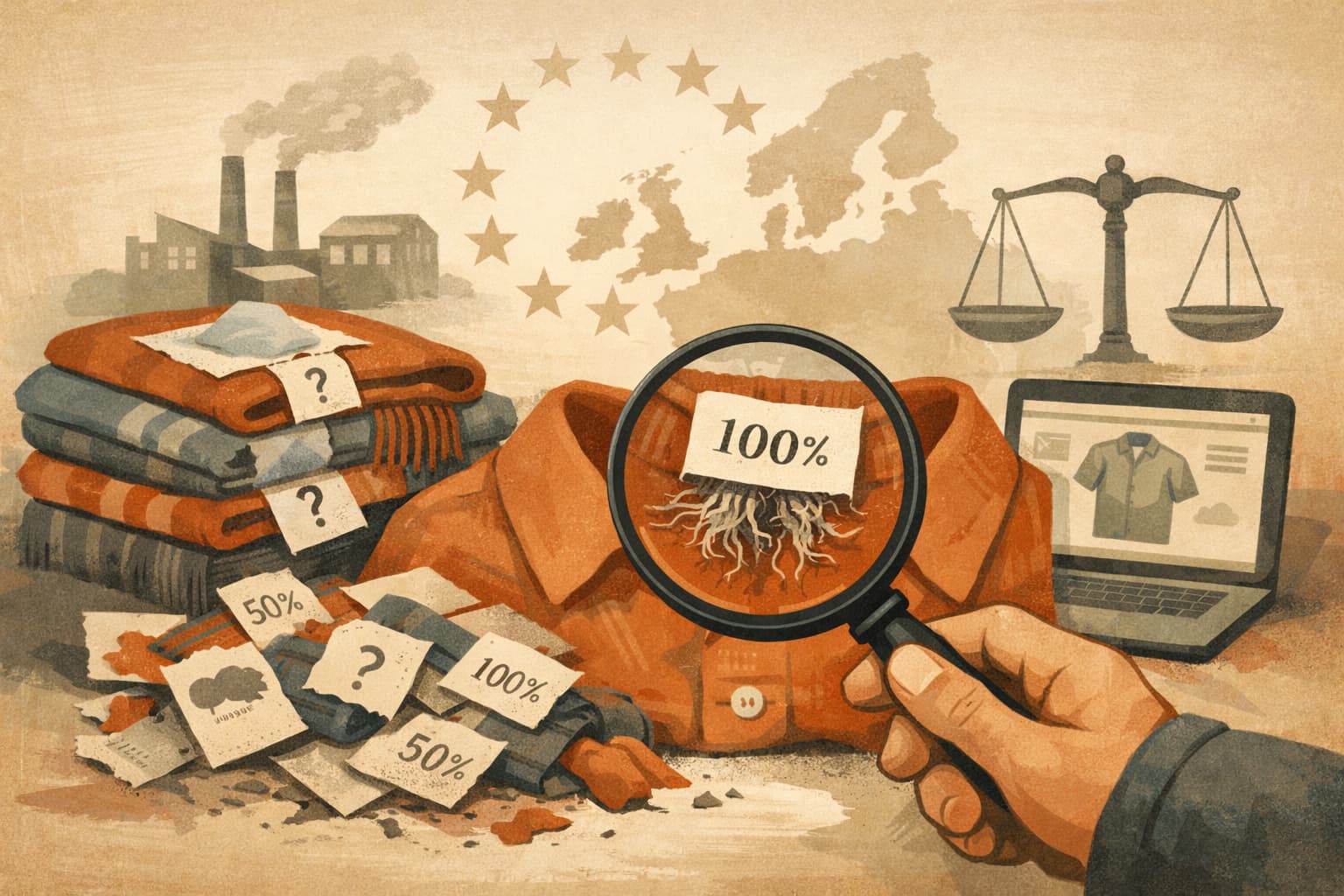 EU Probe Finds Widespread Mislabeling in Clothing Fiber Tags
