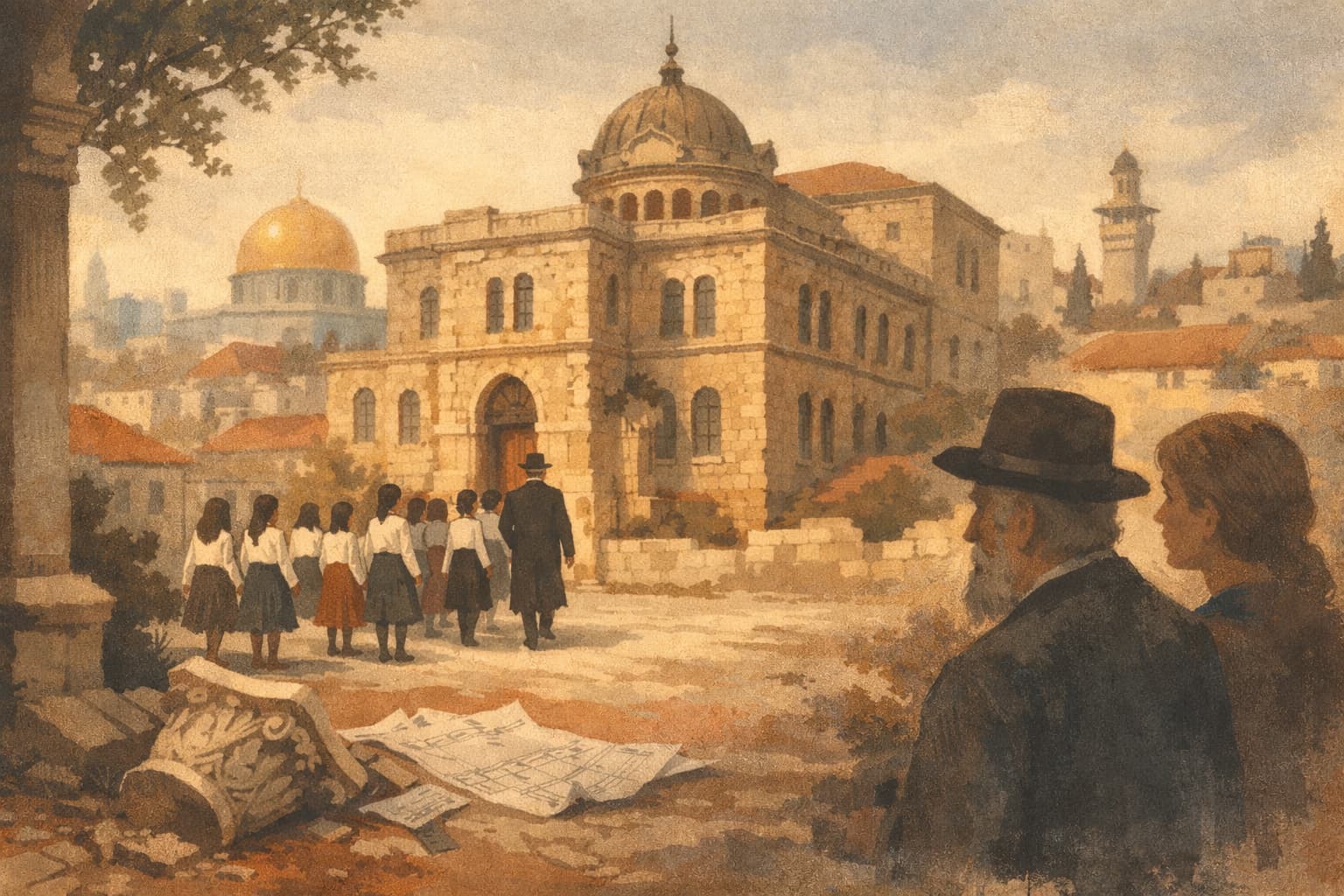 Historic Jerusalem hospital set to become a girls' school, drawing strong criticism