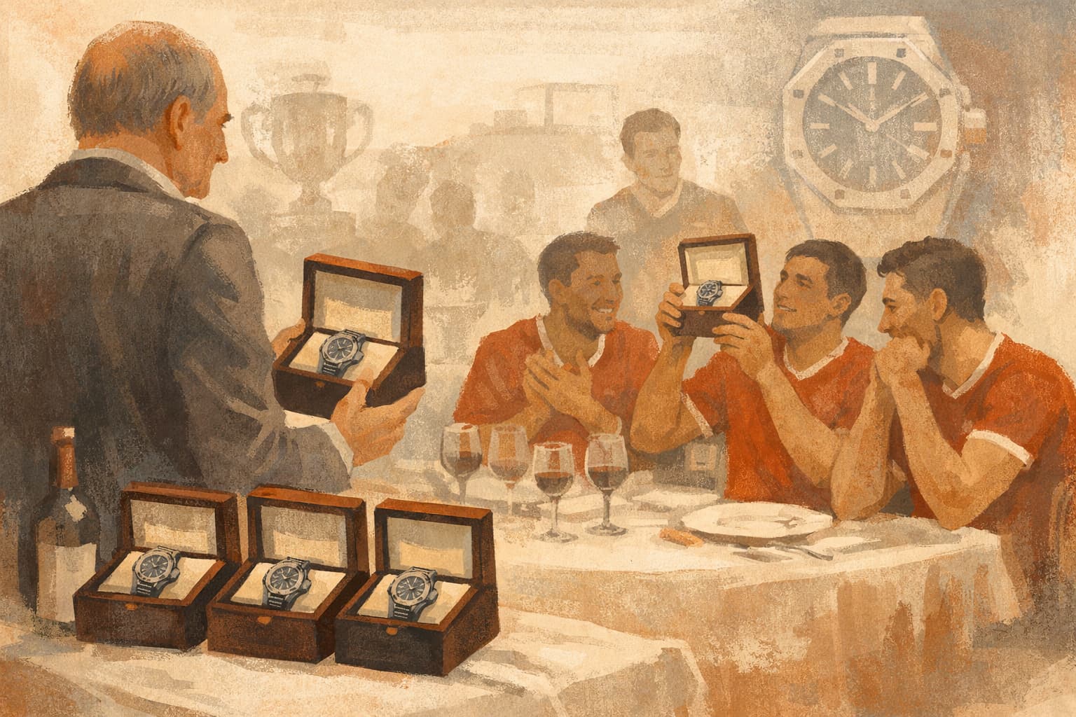 Ofer Yannay Gifts Hapoel Players Luxury Watches Worth €50,000 Each