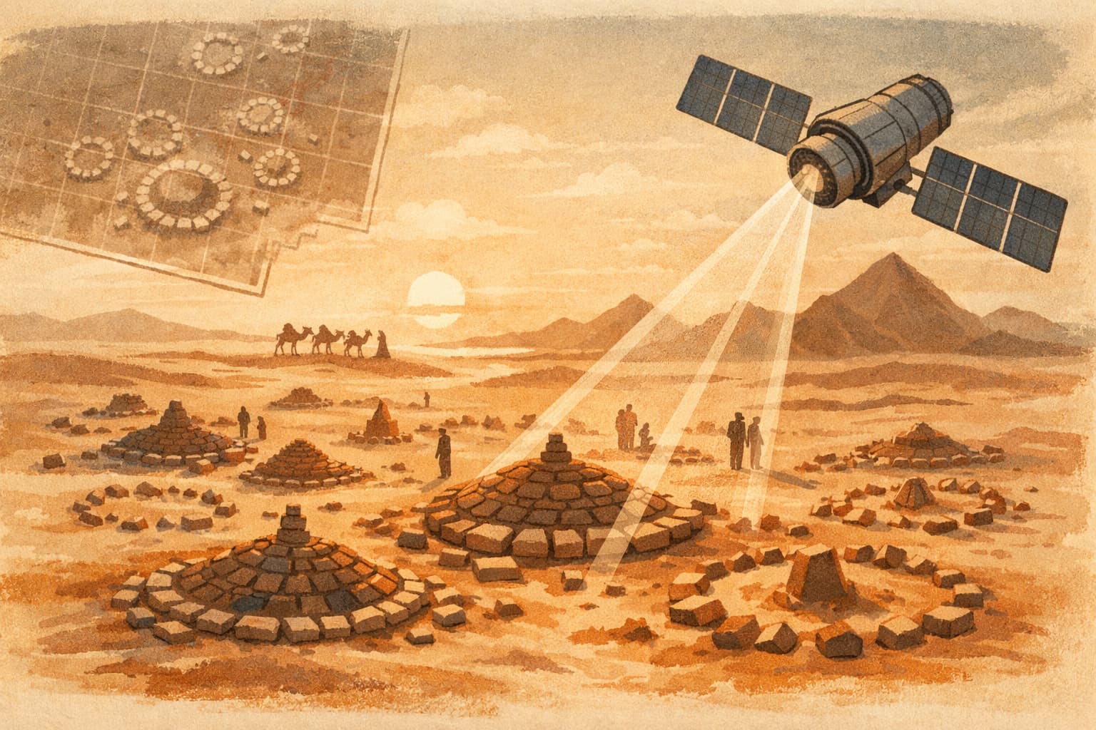 Satellite Images Reveal 6,000-Year-Old Burial Culture in Sudanese Desert
