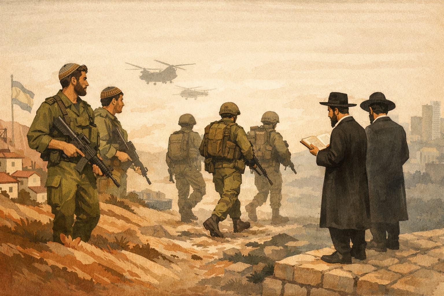 IDF Data Show Religious Zionists Lead Combat Enlistment, While Haredi Draft Remains Low