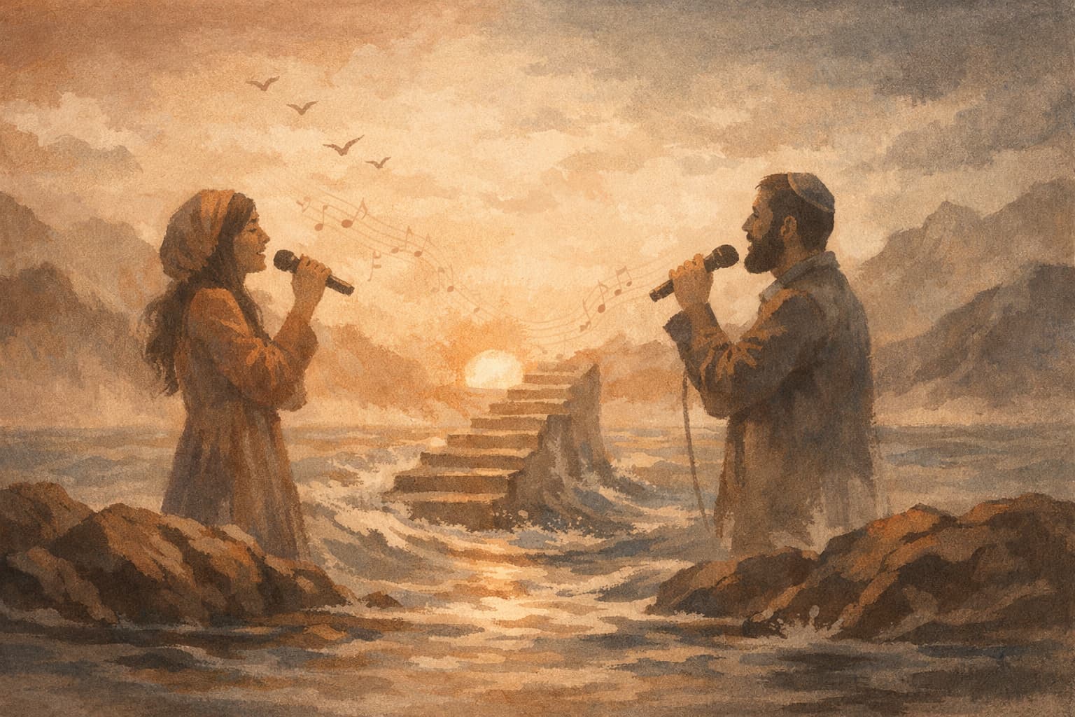 Sini Tor and Bini Landau Release New Duet 'From the Depths'