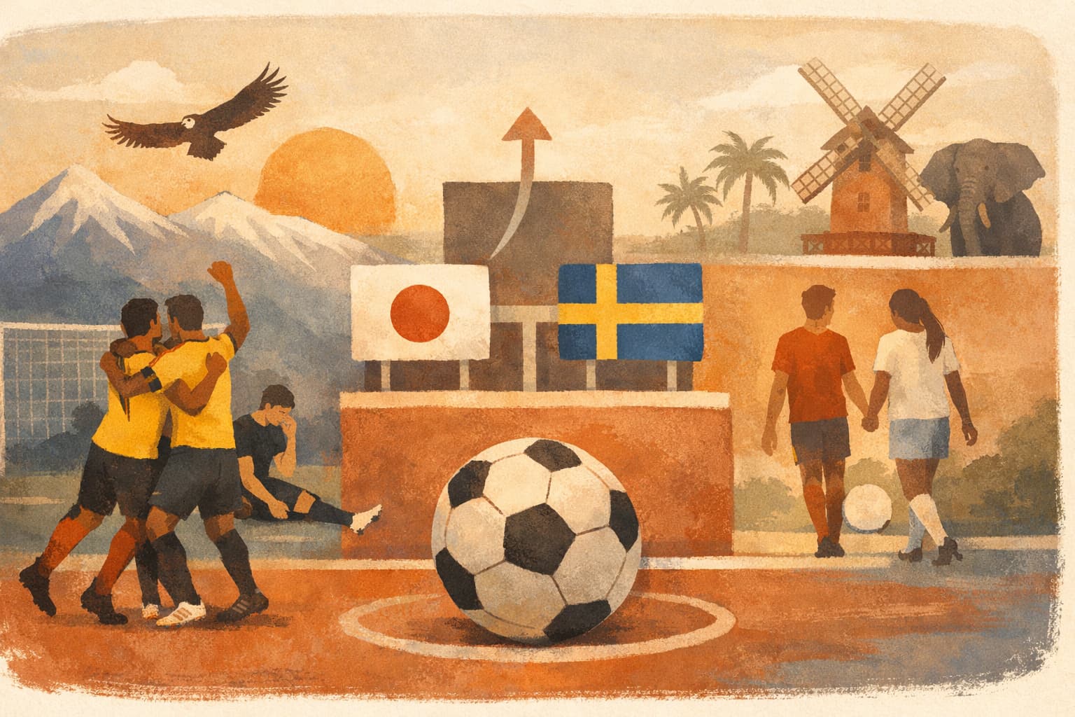 Ecuador Stuns Germany as Japan and Sweden Advance in World Cup Group Play