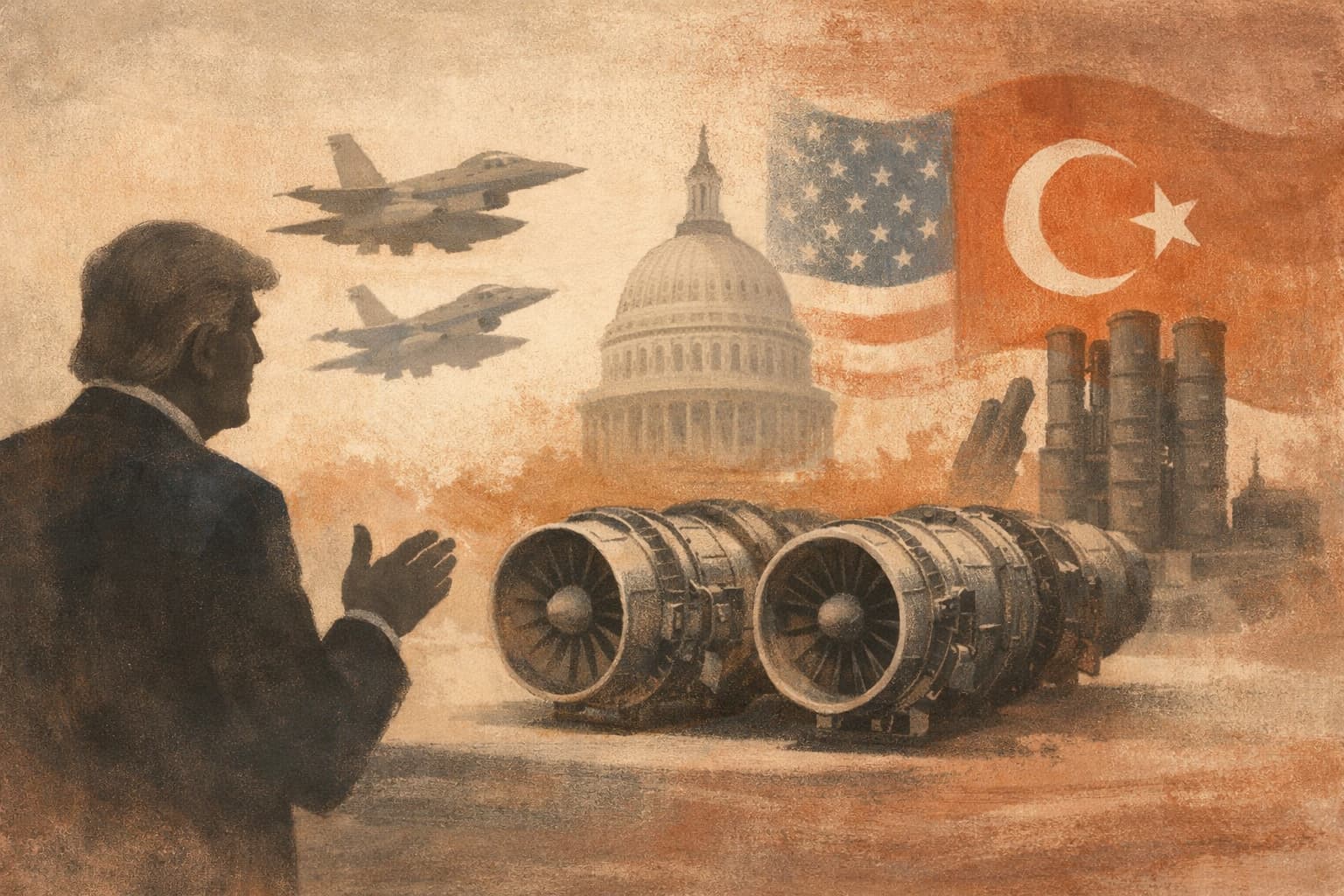 Trump Tells Congress He Plans $700 Million Jet Engine Sale to Turkey