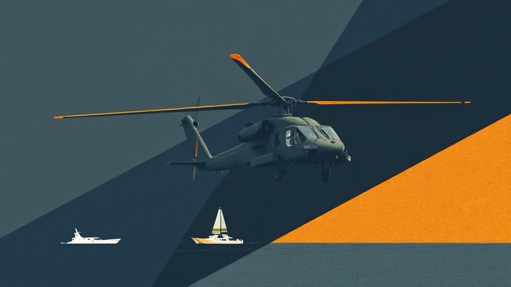 Secret U.S. Helicopter Mission Over the Strait of Hormuz Revealed