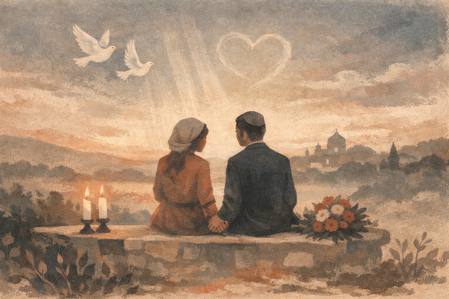 Silent Courtship Becomes a Symbol of Faith and Healing