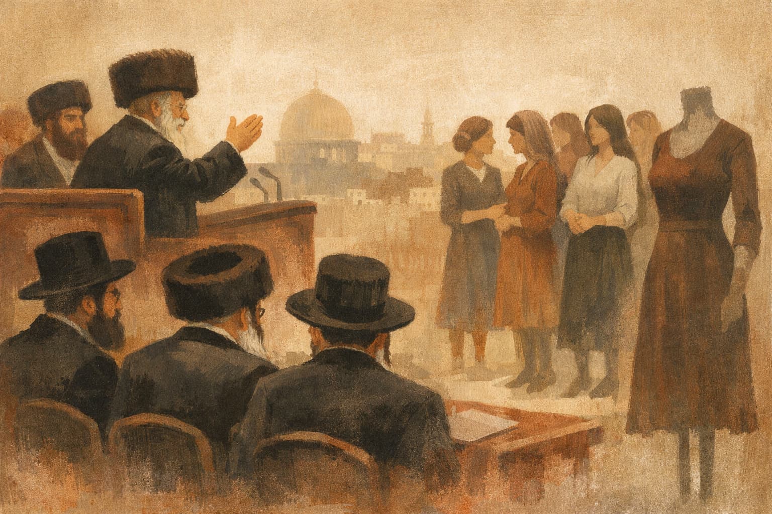 Belz Rebbe Calls for Clear Limits on Women’s Dress and Modesty