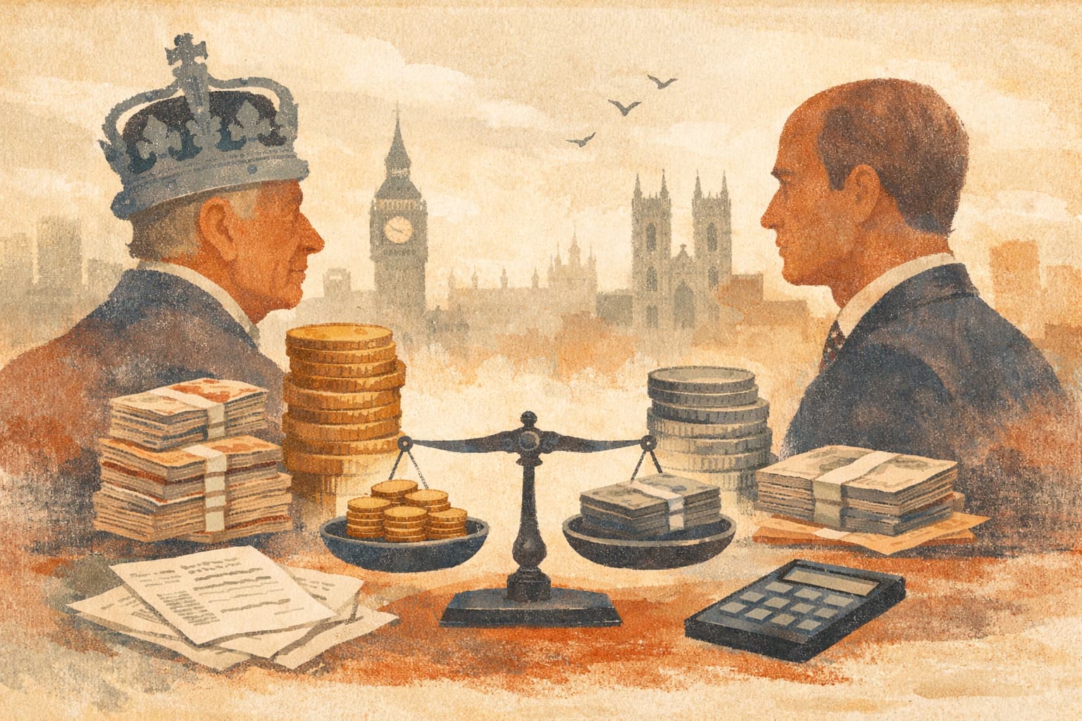 King Charles and Prince William Reveal Tax Payments for the First Time