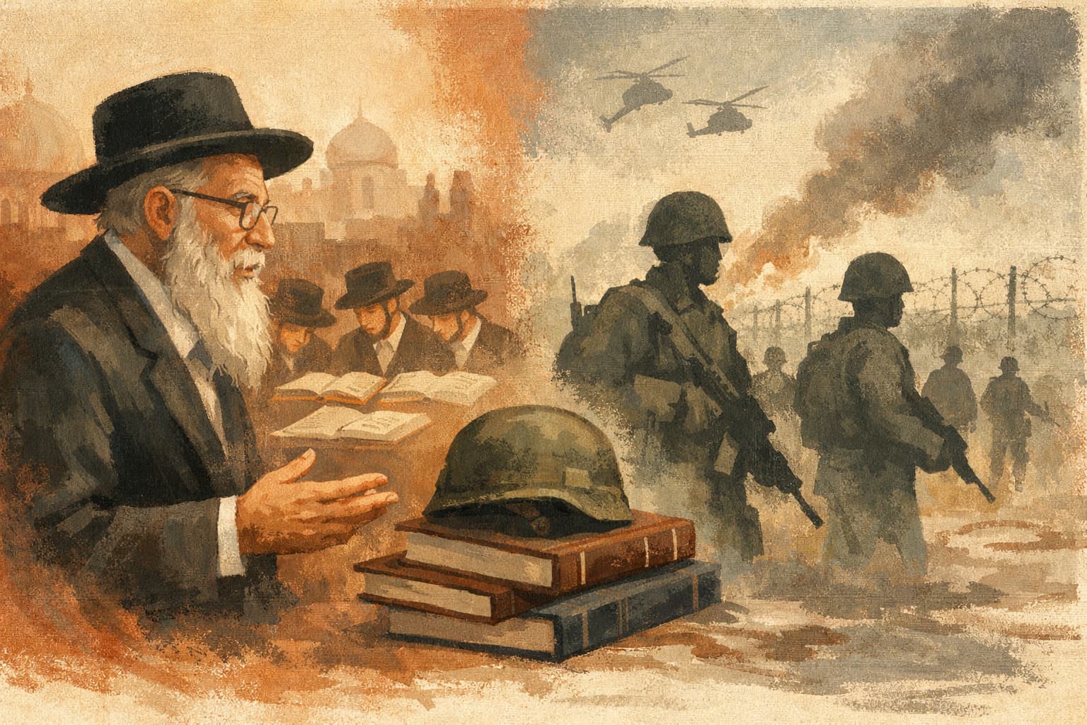 Rabbi Yitzhak Shilat Rejects Blanket Draft Exemption for Yeshiva Students