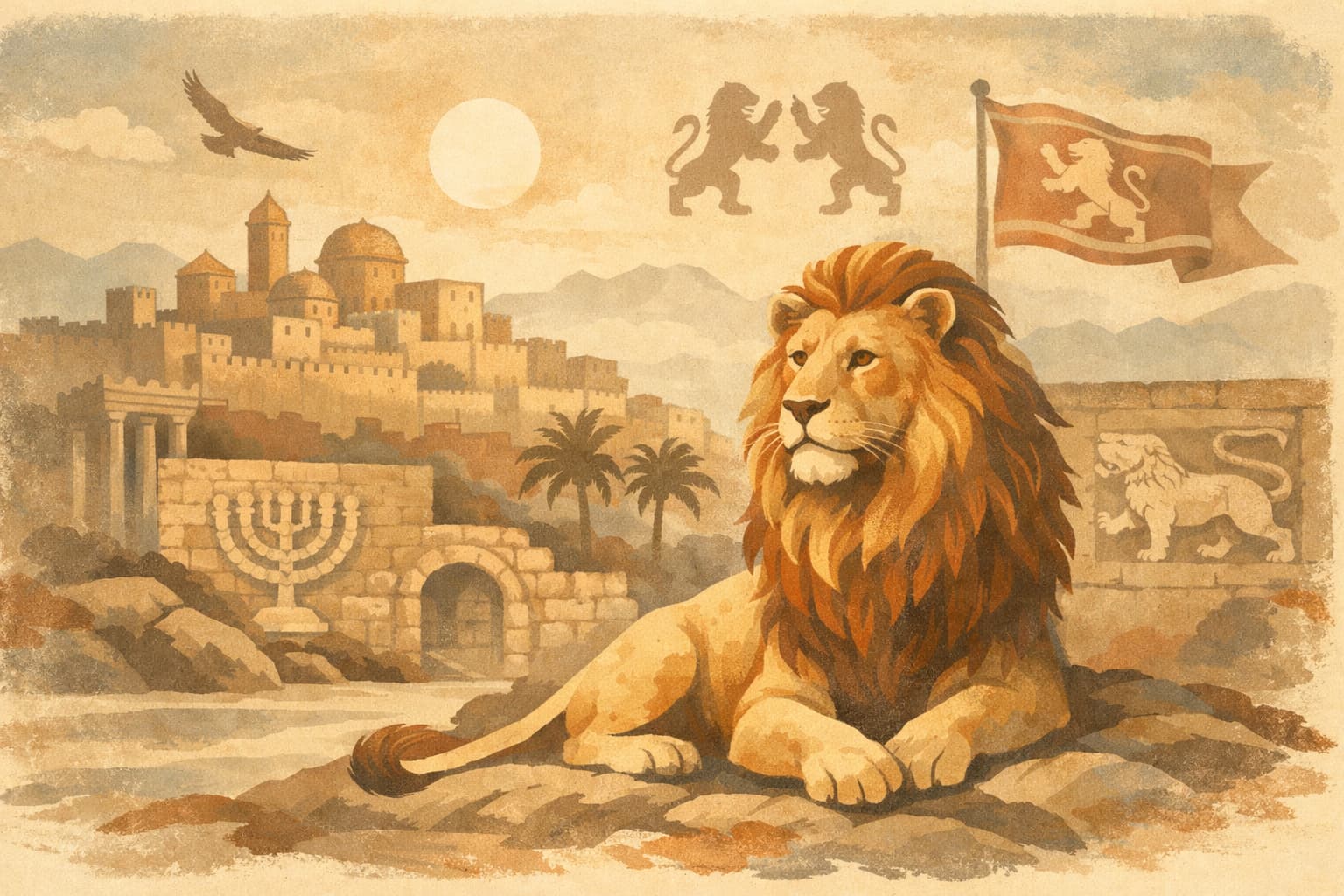 The Jewish Lion, from the Bible to Israel's Modern Symbols