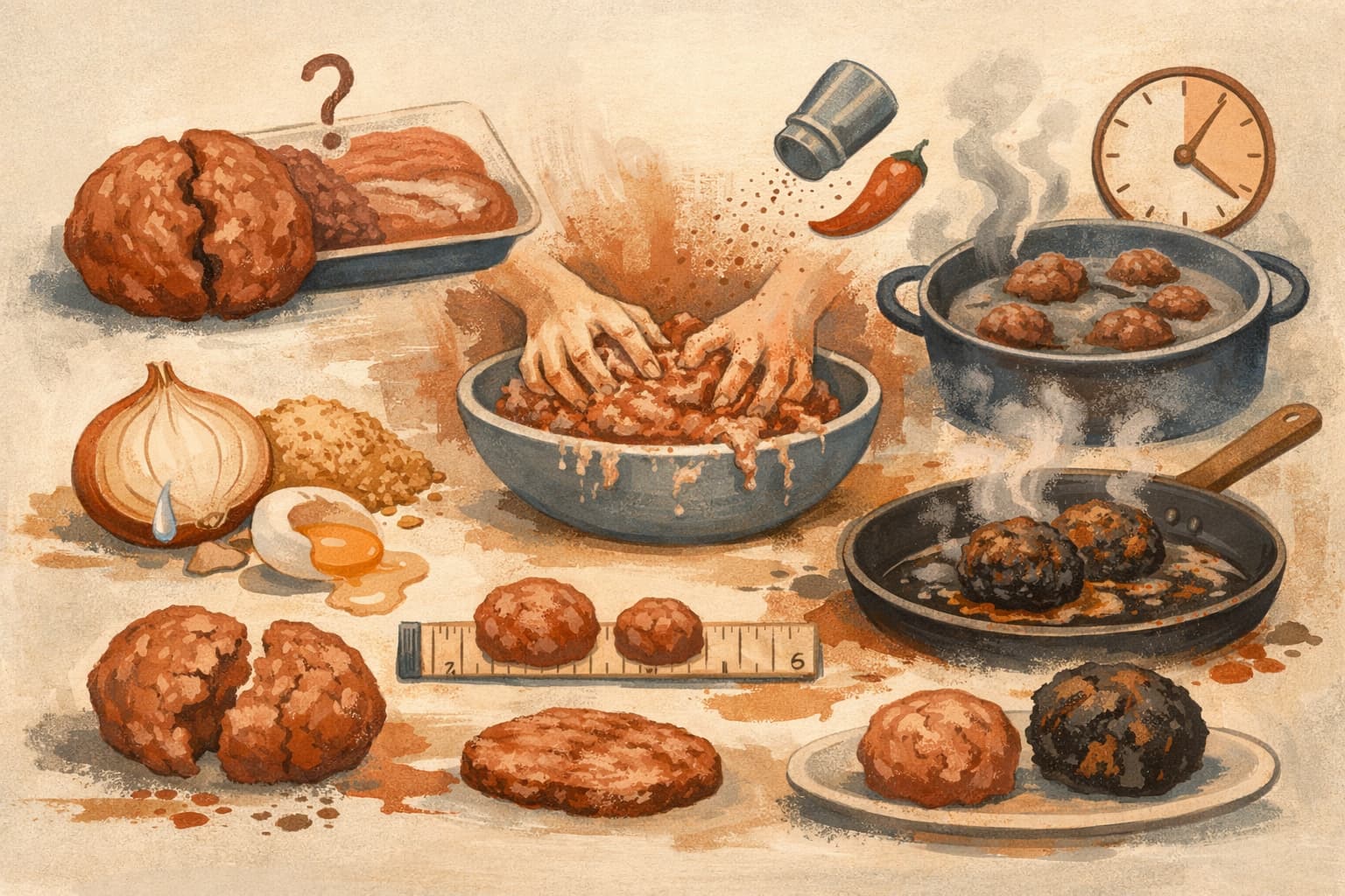 Eight Common Mistakes That Can Ruin Your Meatballs