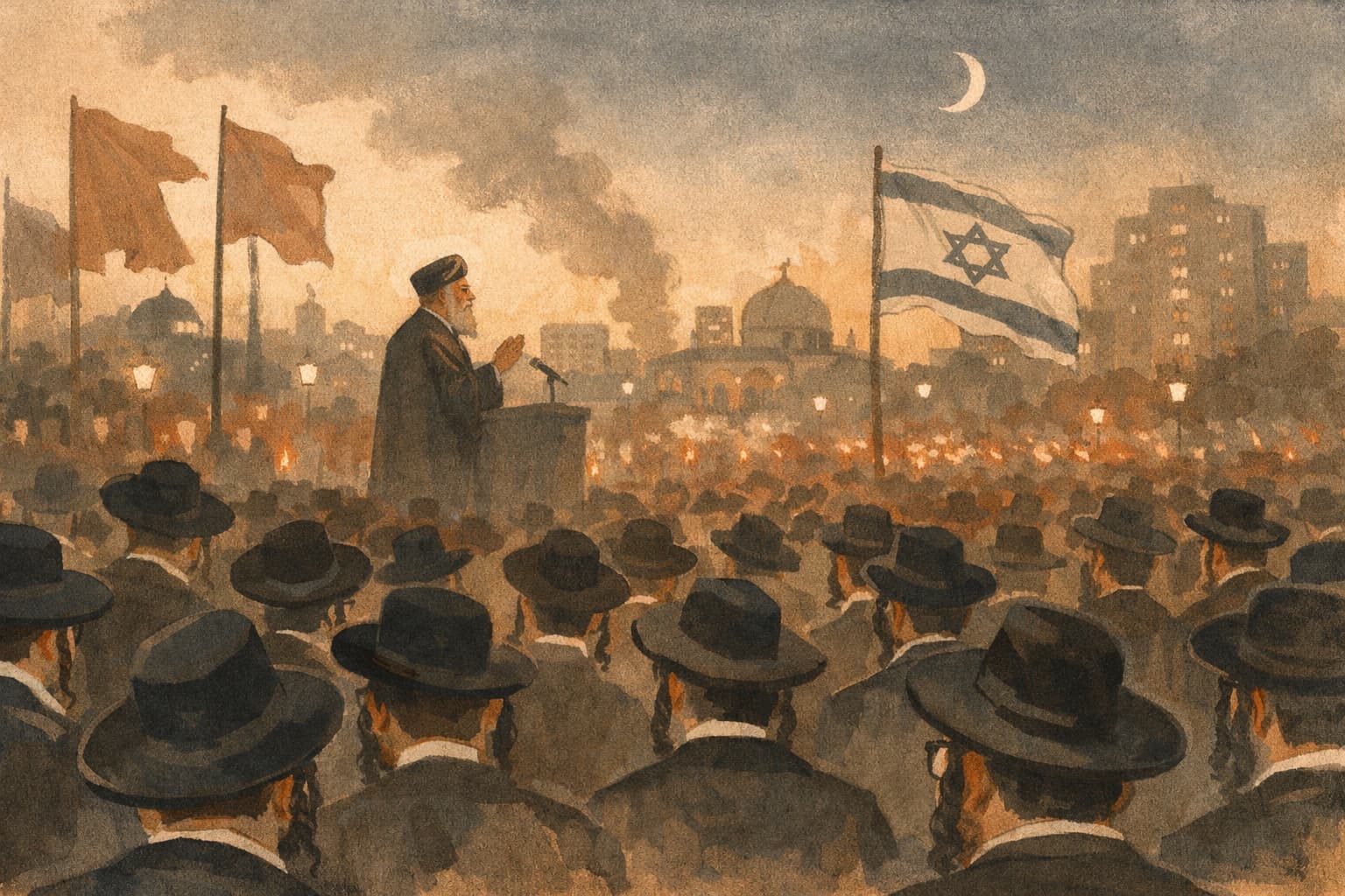 Large Bnei Brak rally for yeshiva students postponed to Monday