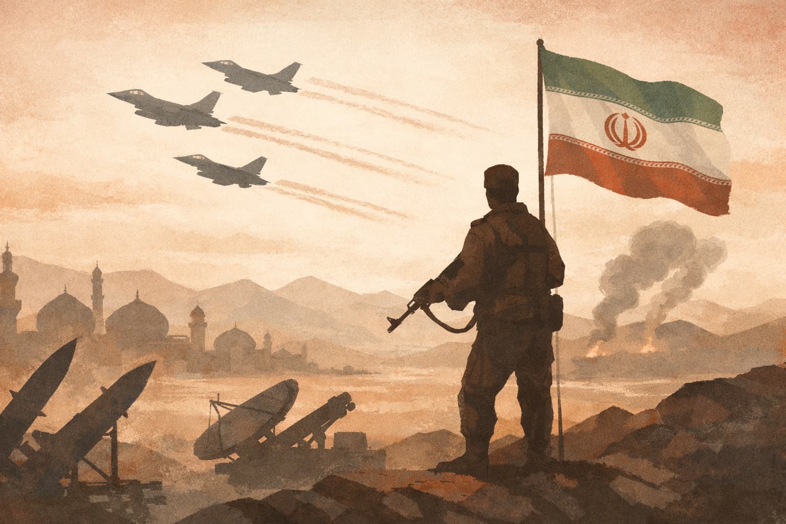 Iran Warns It May Respond to Israeli Military Flights Over Neighboring States