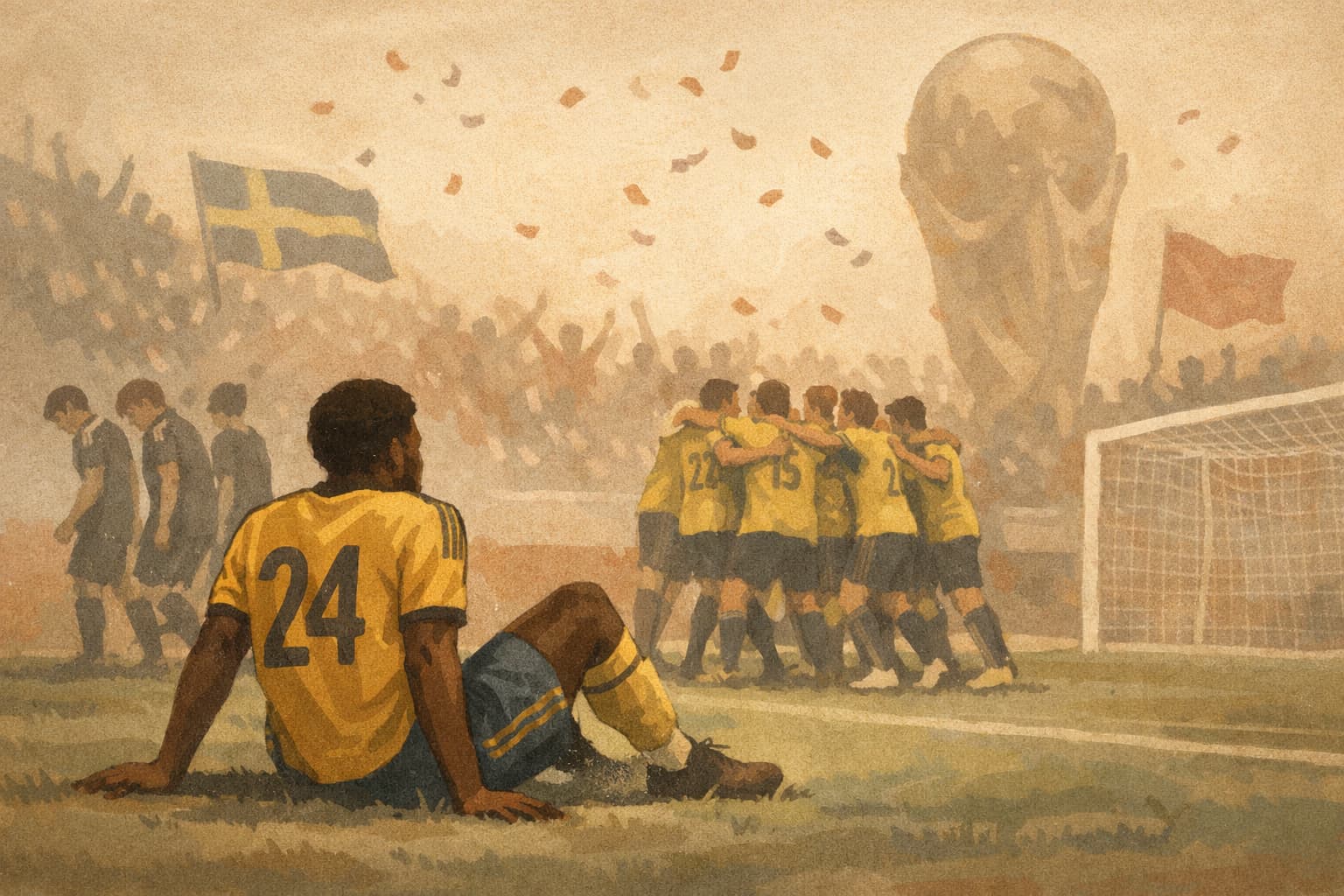 Elanga's Goal Sends Sweden Through, and He Did Not Realize It at First