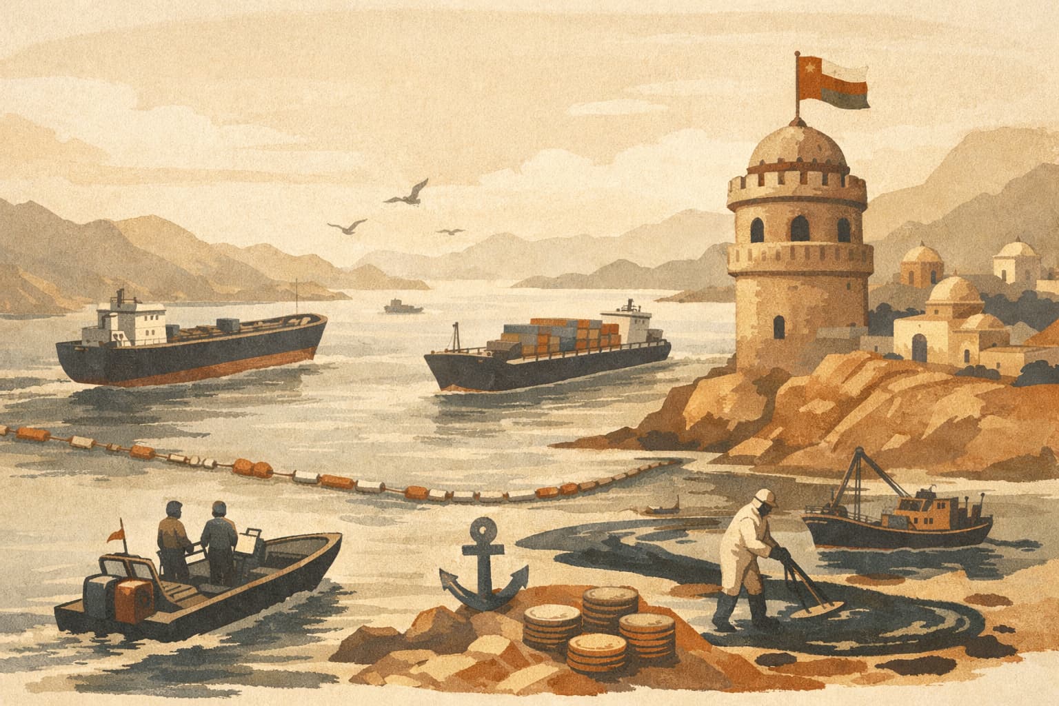 Report: Oman Weighs Passage Fees in the Strait of Hormuz