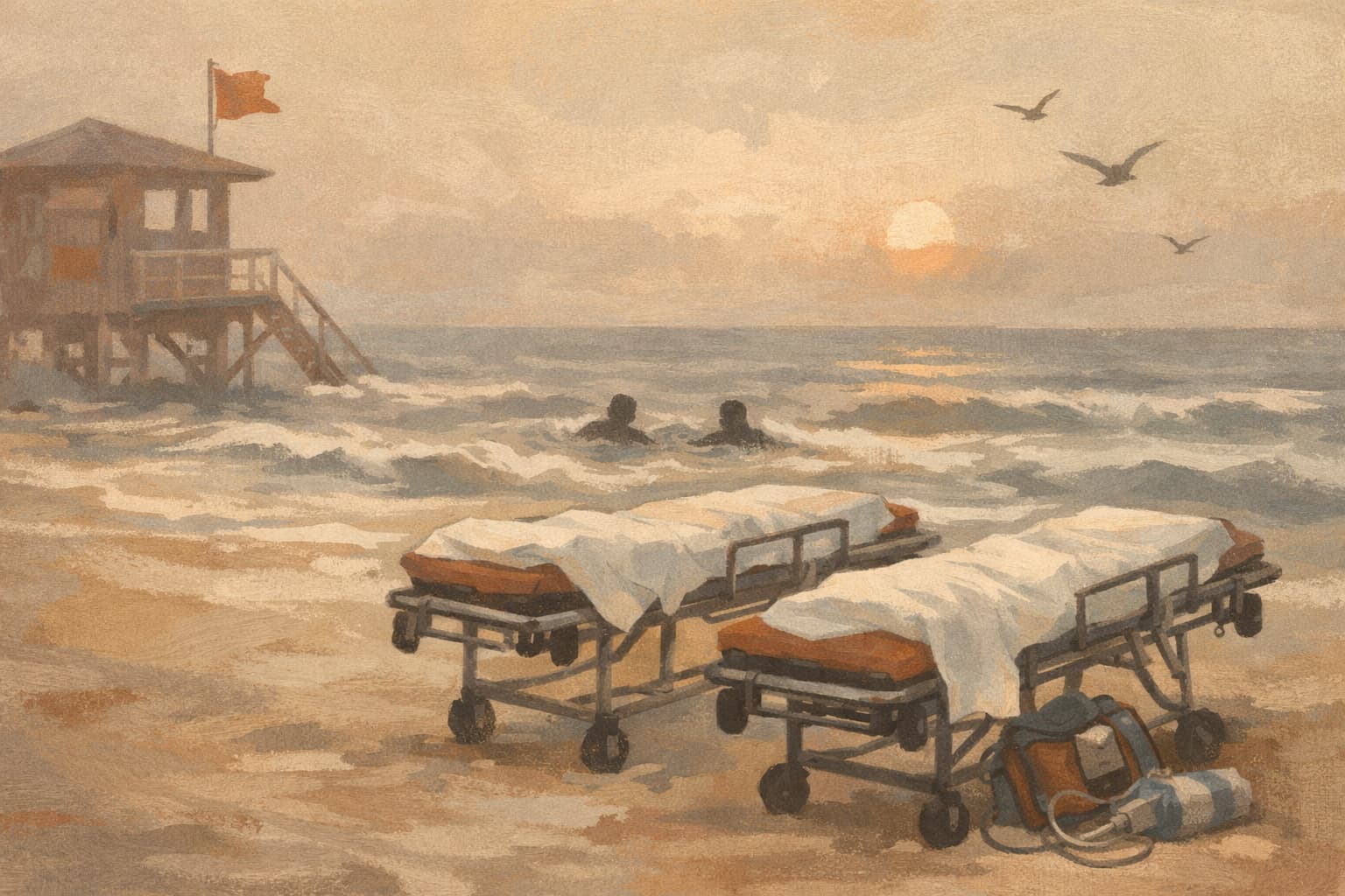 Two 21-Year-Old Men Drown at Jerusalem Beach in Rishon Lezion