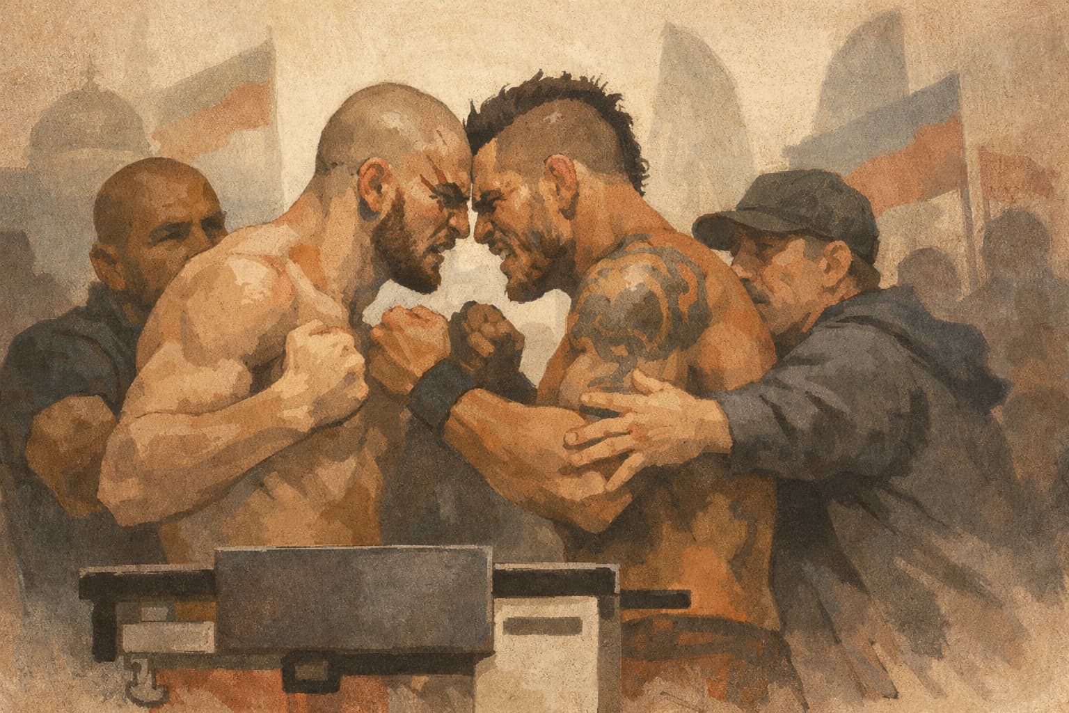 Makhmudov and Pereira Spark Tension at UFC Baku Face-Off
