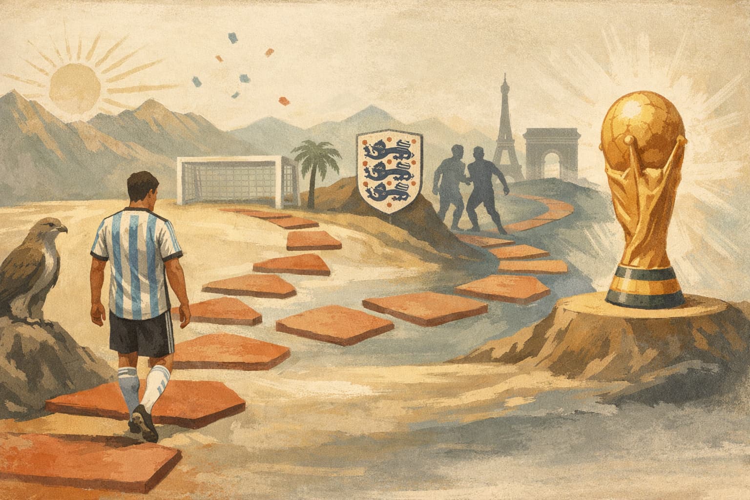 Argentina Draws a Favorable Path Toward the World Cup Semifinals
